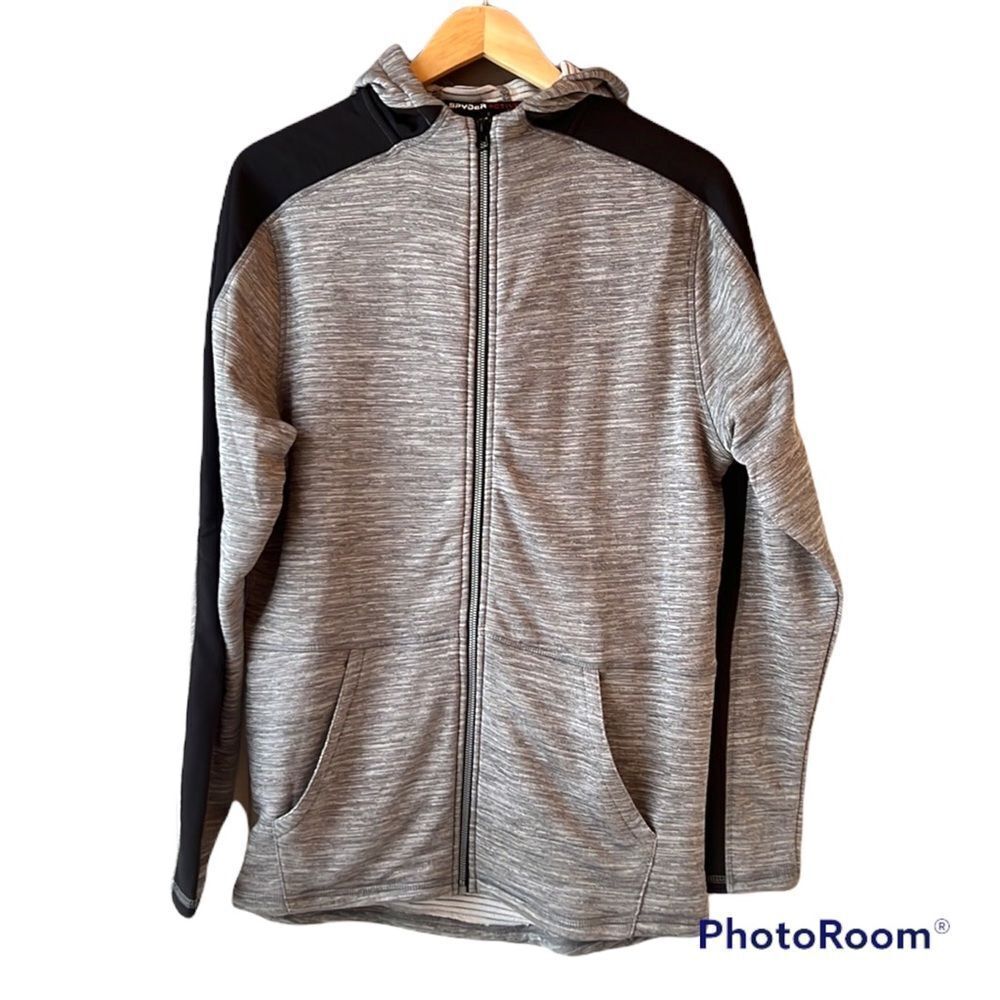 SPYDER ACTIVE Gray Hoodie size M NWT